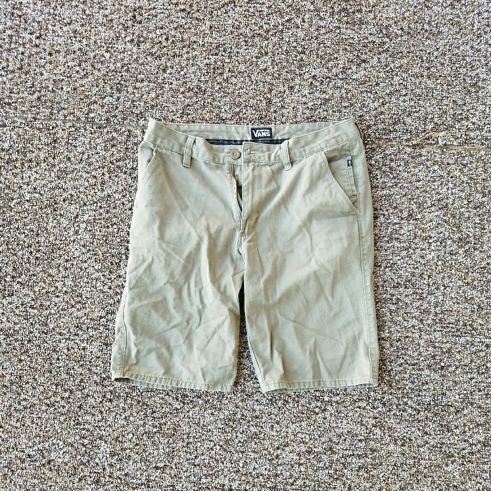 Men's VANS beige skate shorts